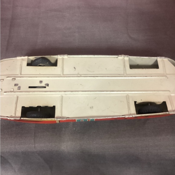 Vintage Western Germany Friction Drive Race Car 1950's Tin Toy Metal - Picture 3 of 7